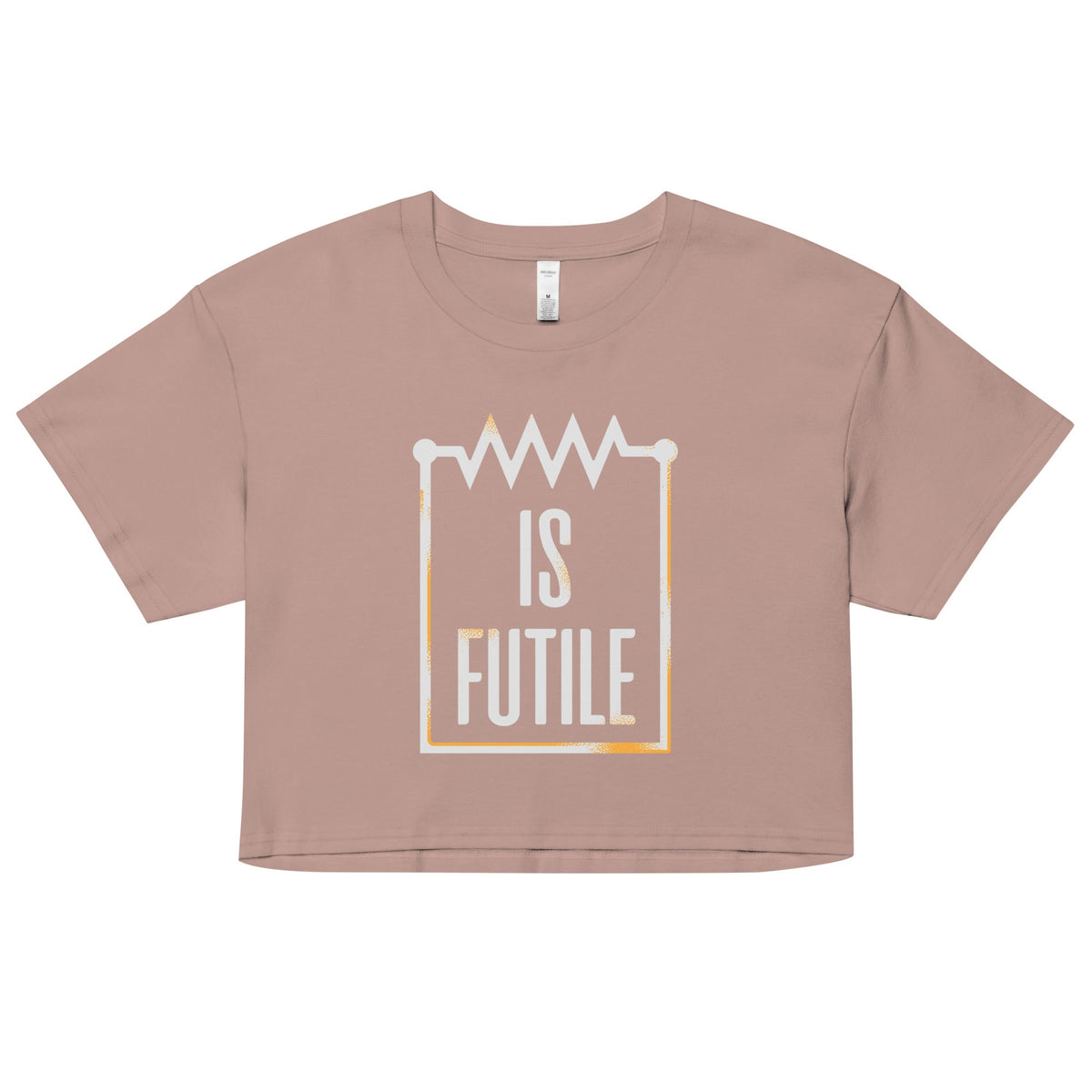 Resistor Is Futile Women's Crop Tee