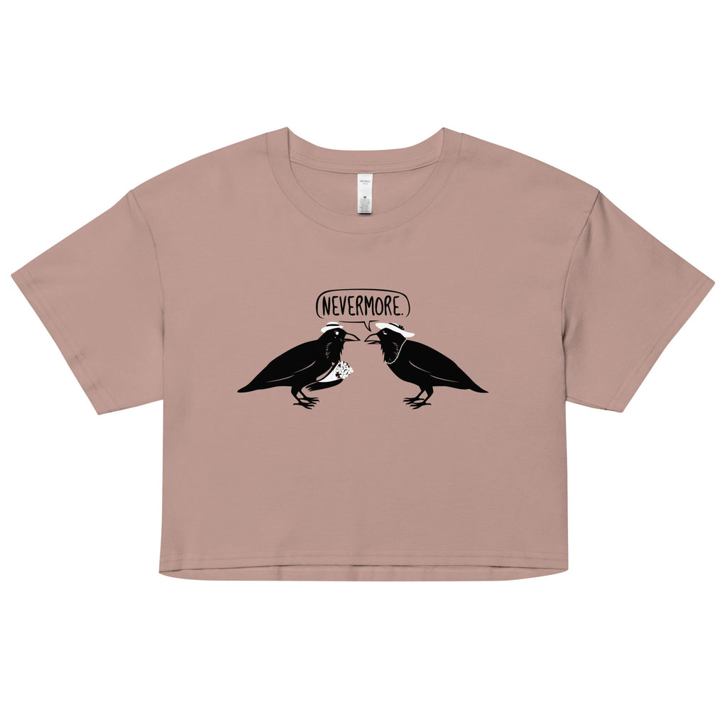 Nevermore Women's Crop Tee