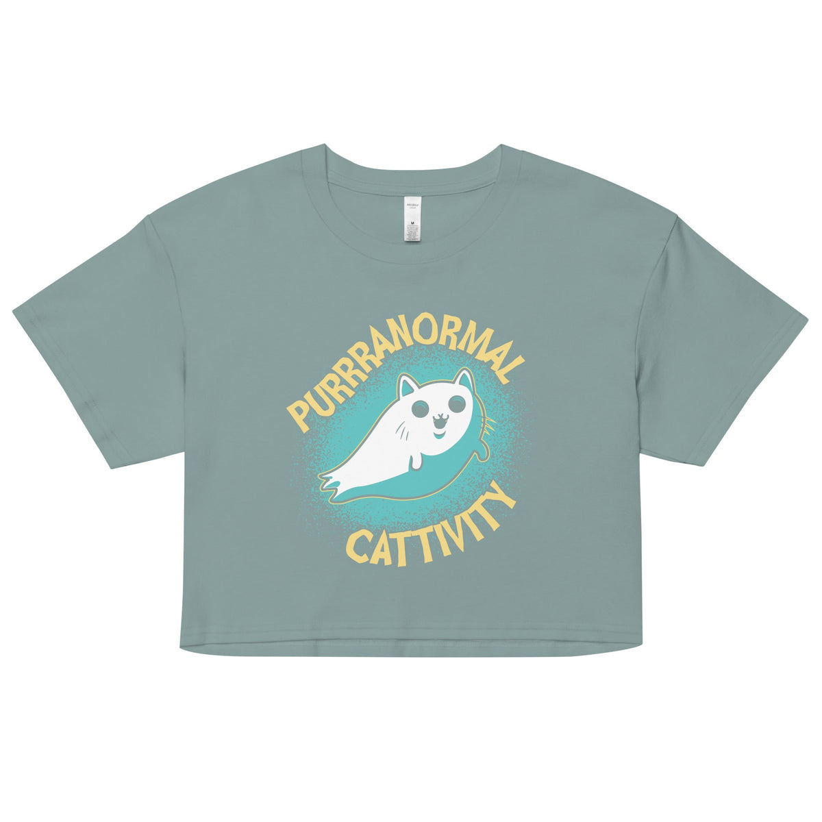Purrranormal Cattivity Women's Crop Tee