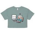 Robot Captcha Women's Crop Tee