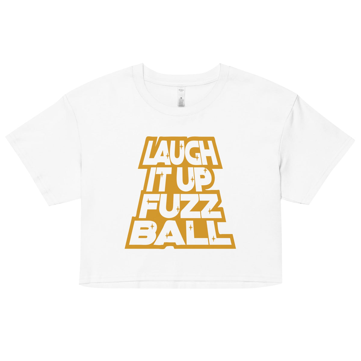 Laugh It Up Fuzzball Women's Crop Tee