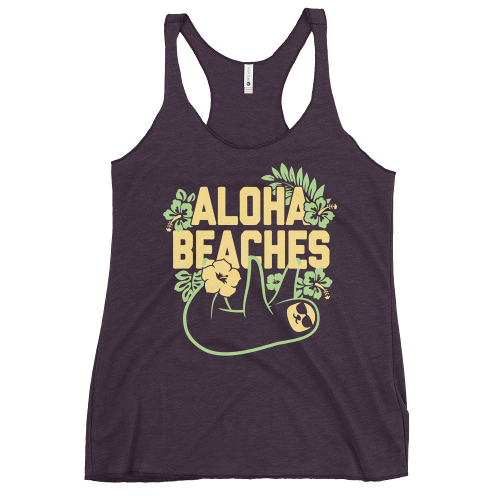 Aloha Beaches Women's Racerback Tank