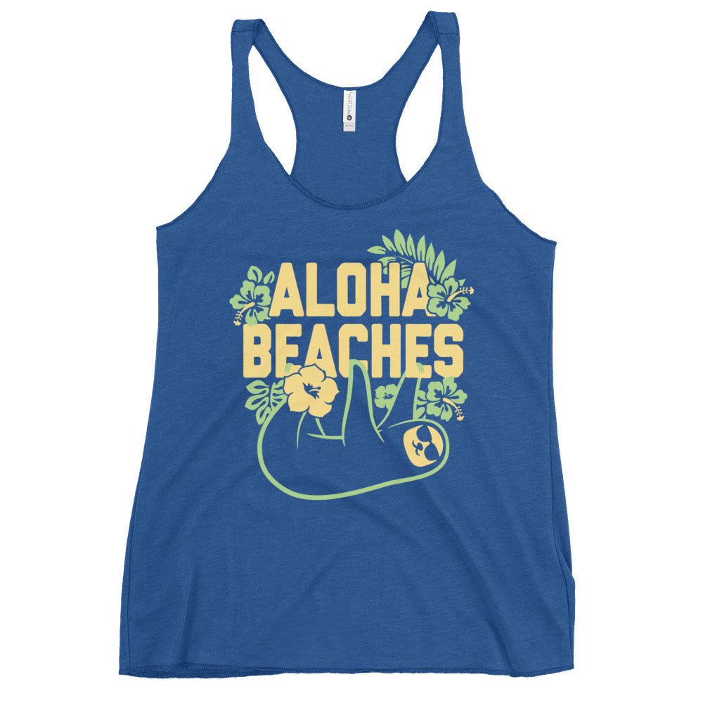 Aloha Beaches Women's Racerback Tank