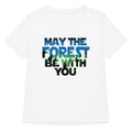 May The Forest Be With You Women's V-Neck Tee