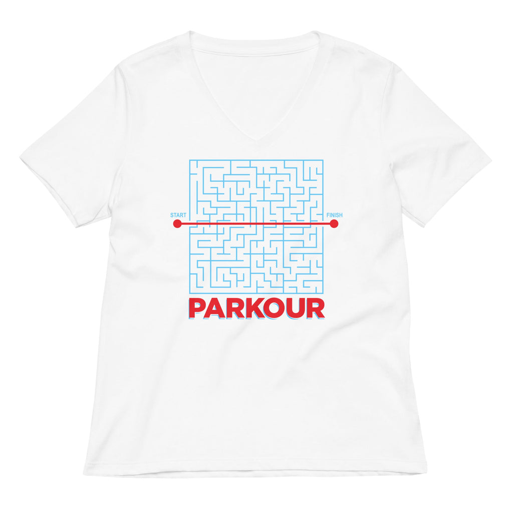 Parkour Women's V-Neck Tee