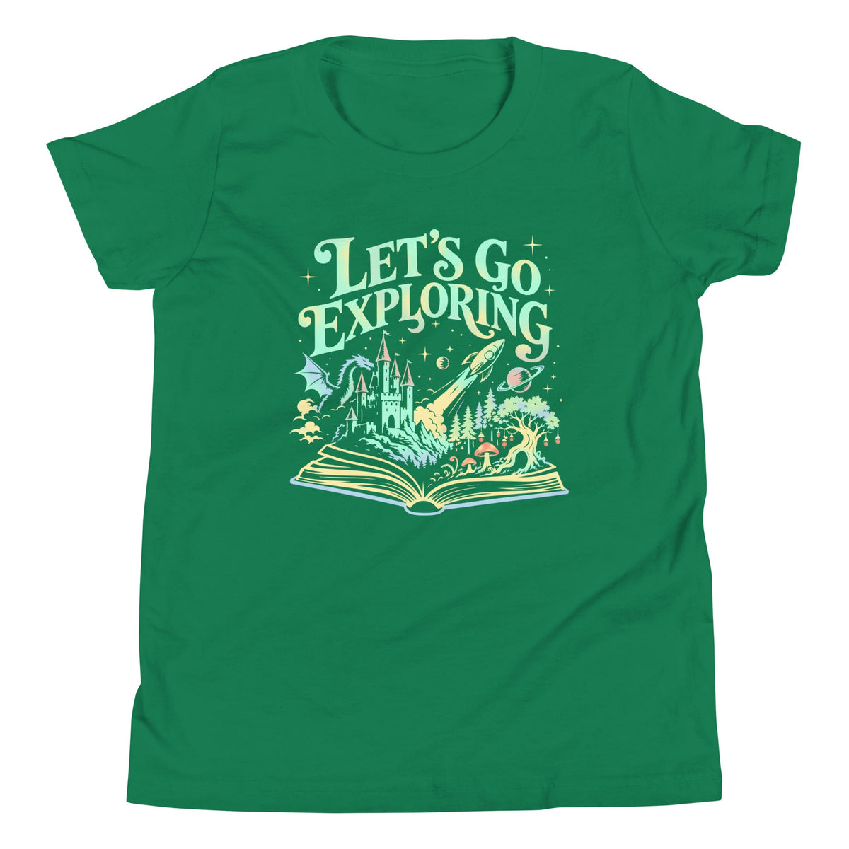 Let's Go Exploring Kid's Youth Tee