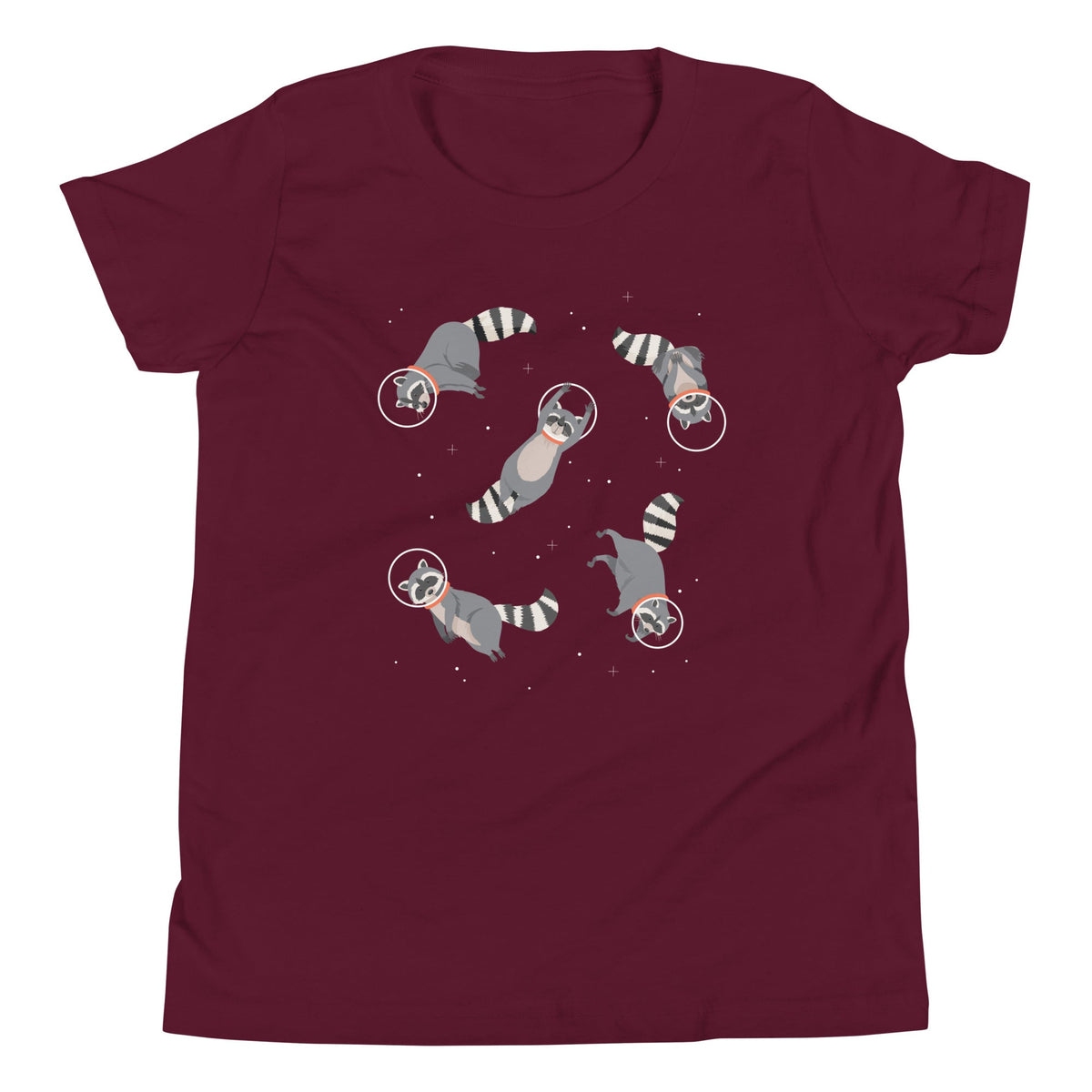 Raccoons In Space Kid's Youth Tee