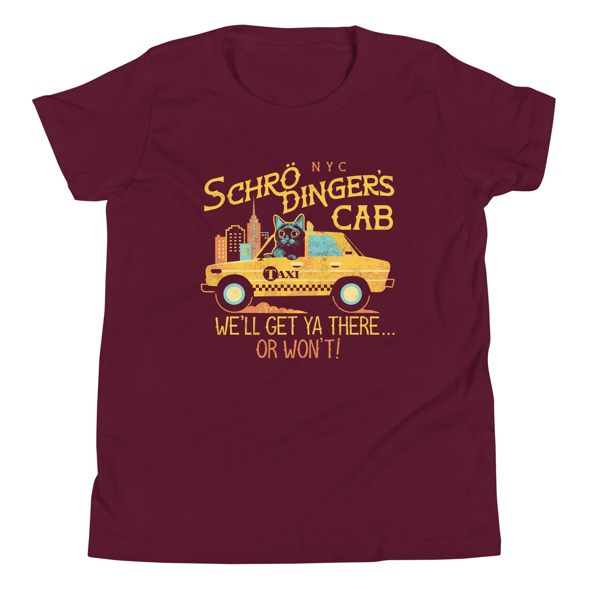 Schrodinger's Cab Kid's Youth Tee