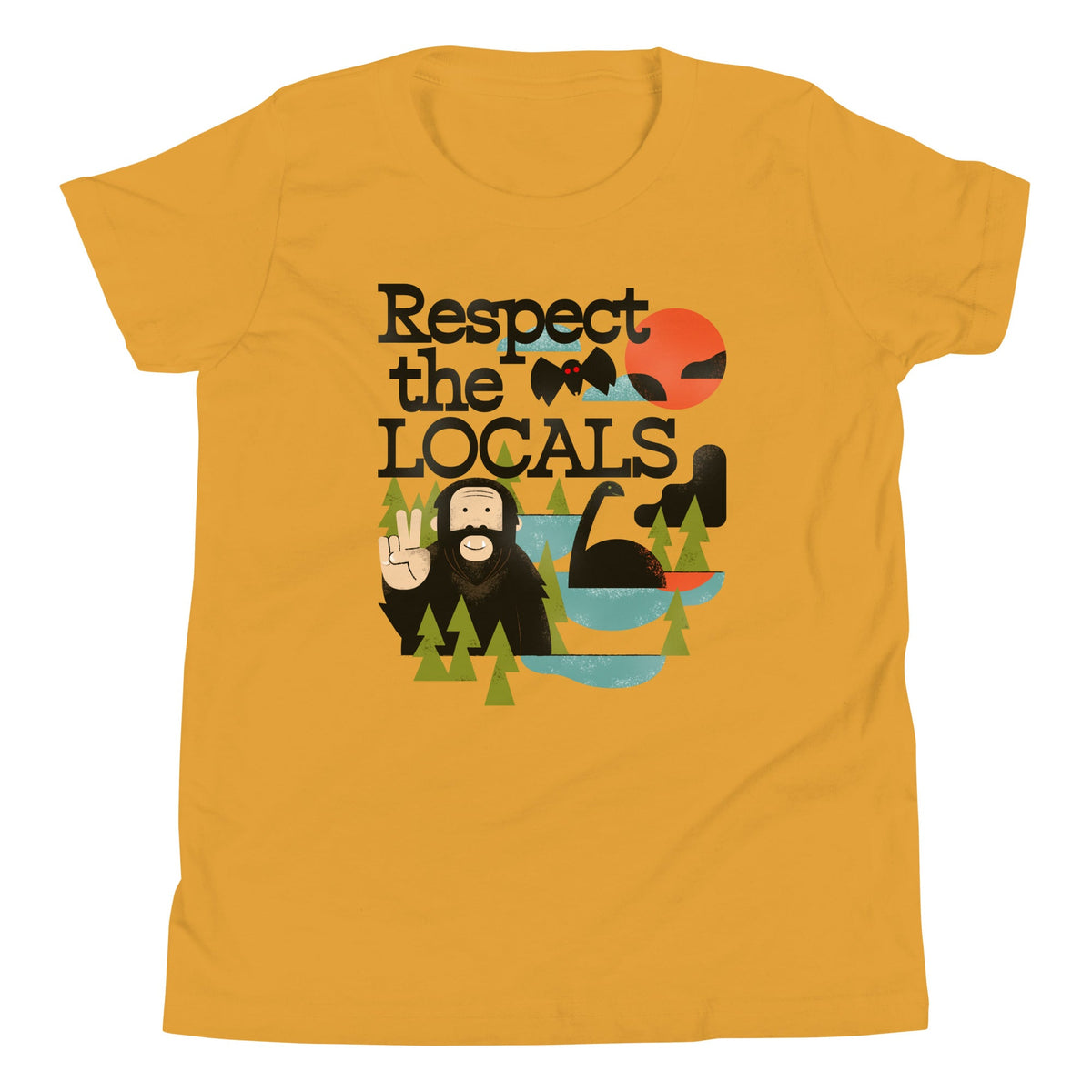 Respect The Locals Kid's Youth Tee