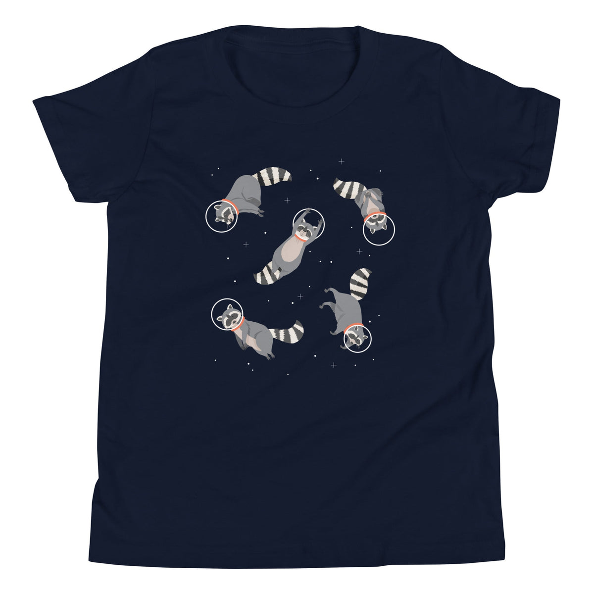Raccoons In Space Kid's Youth Tee