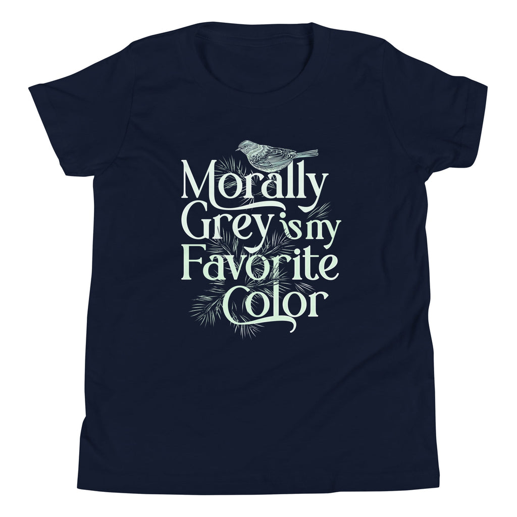 Morally Grey Is My Favorite Color Kid's Youth Tee