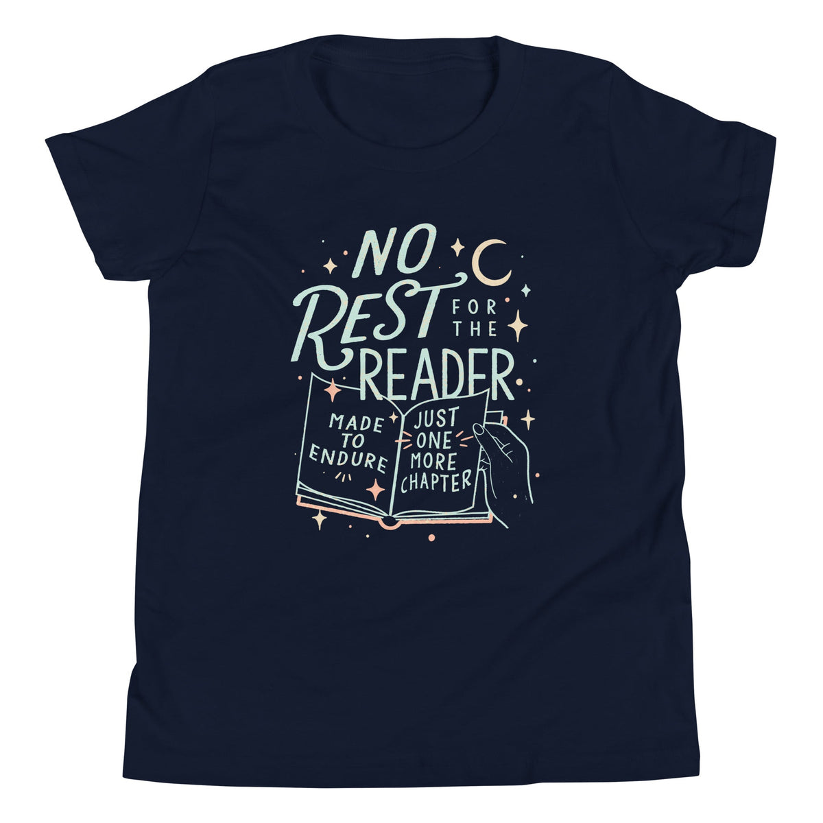 No Rest For The Reader Kid's Youth Tee